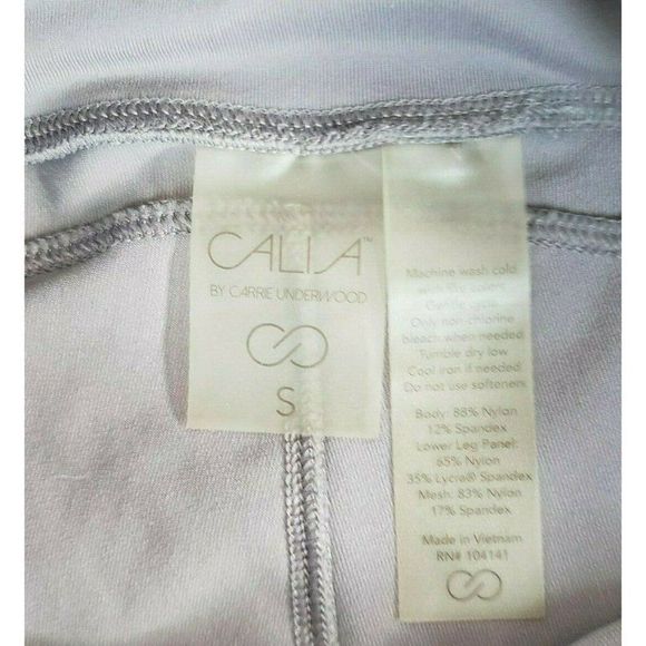 Calia Carrie Underwood Purple Lavender Cropped Leggings S EUC - Picture 3 of 3
